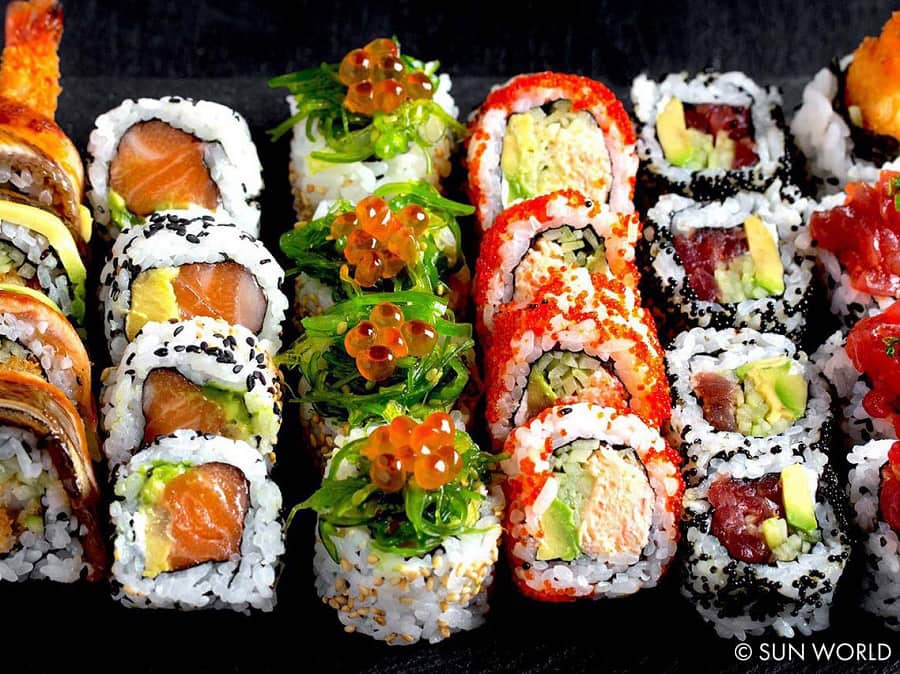 Các món sushi hấp dẫn tại nhà hàng Sushi Bar