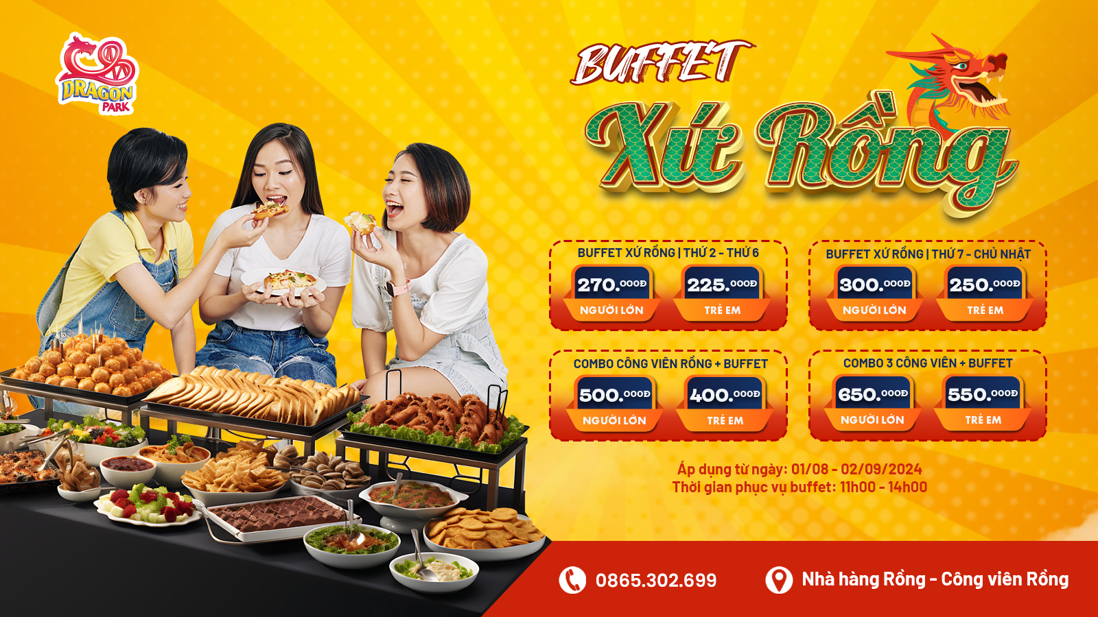 Combo Buffet 16x9 Full Price 30.07