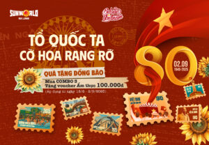 QUÀ TẶNG ĐỒNG BÀO! MUA COMBO 3 CÔNG VIÊN – TẶNG VOUCHER ẨM THỰC