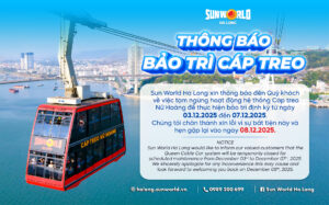 THÔNG BÁO BẢO TRÌ HỆ THỐNG CÁP TREO