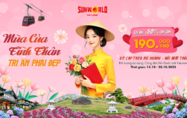 TRI ÂN PHÁI ĐẸP – “BAY” NỬA GIÁ CÙNG NỮ HOÀNG